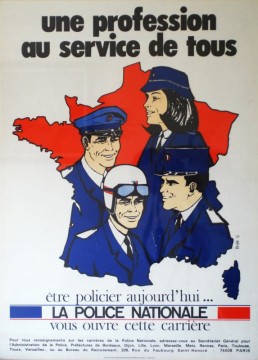 affiche police