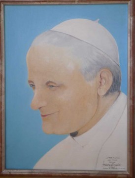 Jean-Paul II par le peintre Stanislas de Lipowski