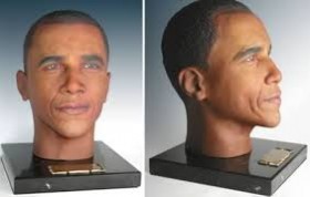 Nouveau, l'urne issue d'une imprimante 3D, ici un présidentiel