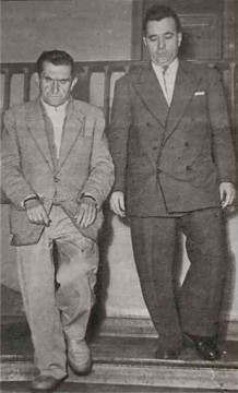Le Nuss lors de son arrestation en 1952