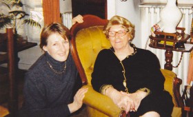 Catherine de Lipowski en compagnie de ma mère.